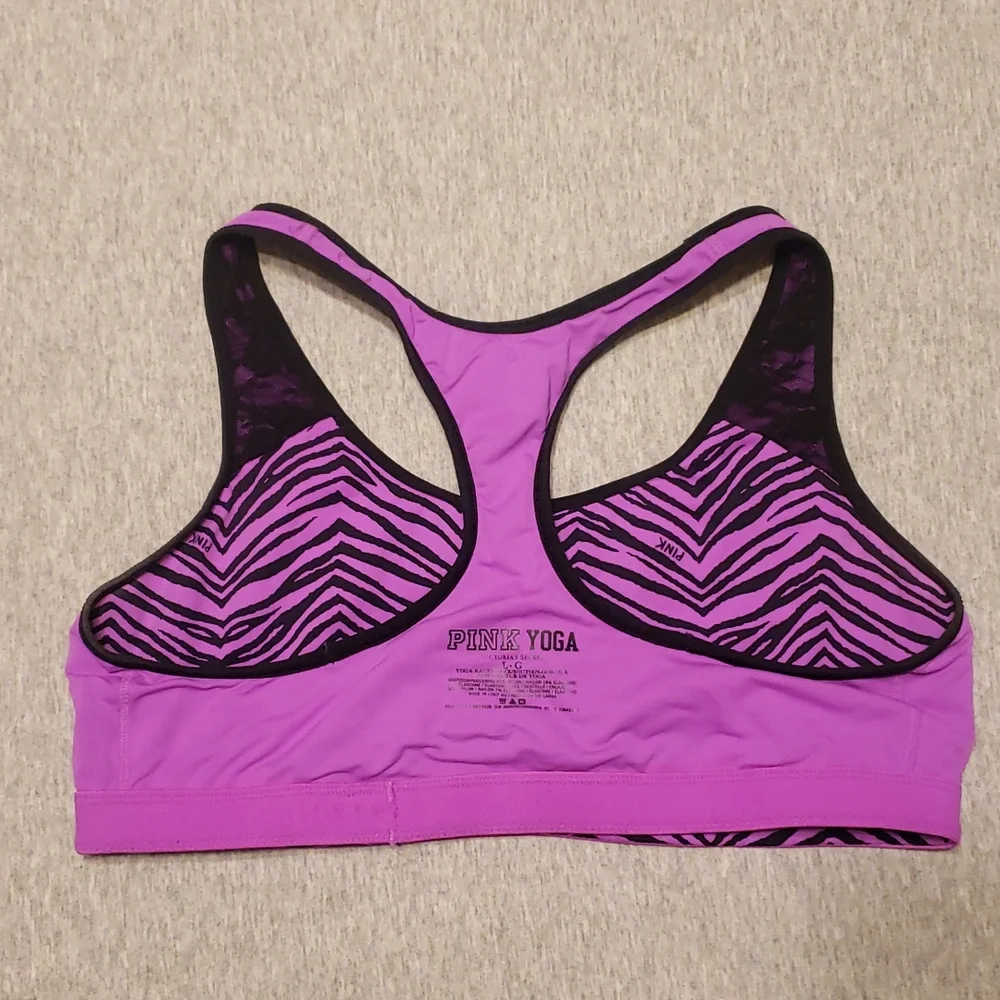 Victoria's Secret Pink Yoga Sports Bra - Picture 4 of 5